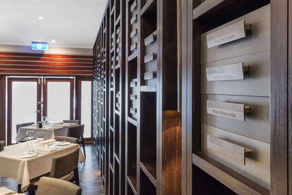 בריסביין The Beetson Hotel מסעדה תמונה Wine lockers at the restaurant